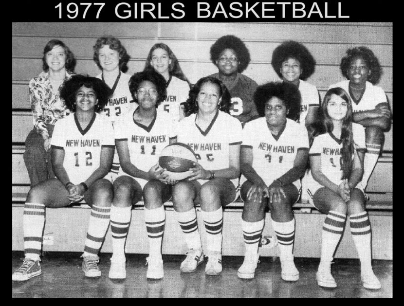 1977 Girls Basketball – History Of New Haven High School