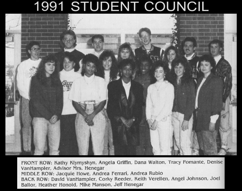 1991 Student Council History Of New Haven High School