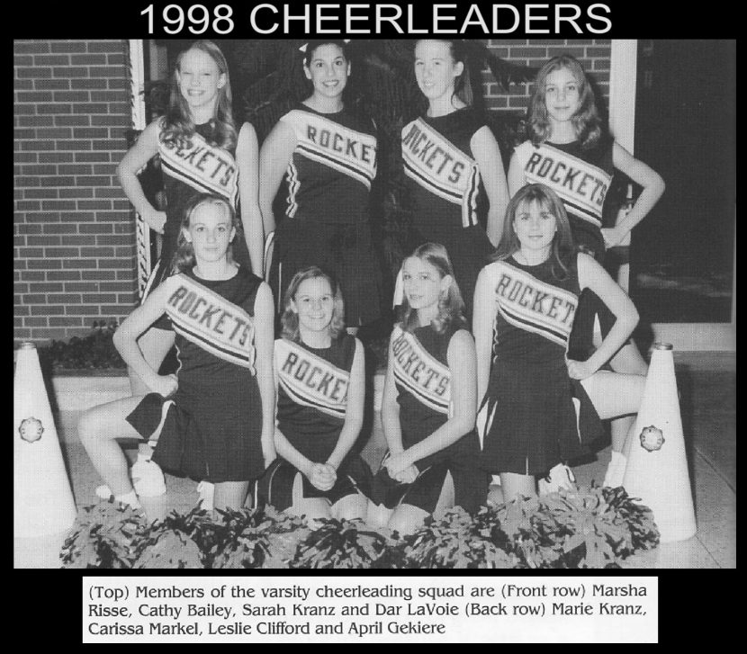 1998 Cheerleaders History Of New Haven High School 6205