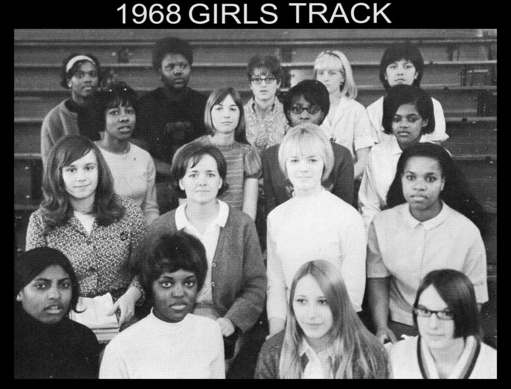 1968 Girls Track – History Of New Haven High School