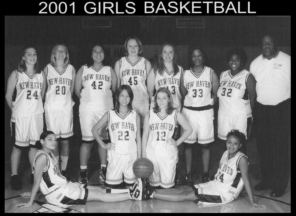 2001 Girls Basketball – History Of New Haven High School